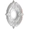 Ekena Millwork Attica PVC Medallion (Canopies up to 5"), 13"OD x 3 1/2"ID x 3/4"P, Metallic Champagne Pink CMP13ATFCP - alternate 2